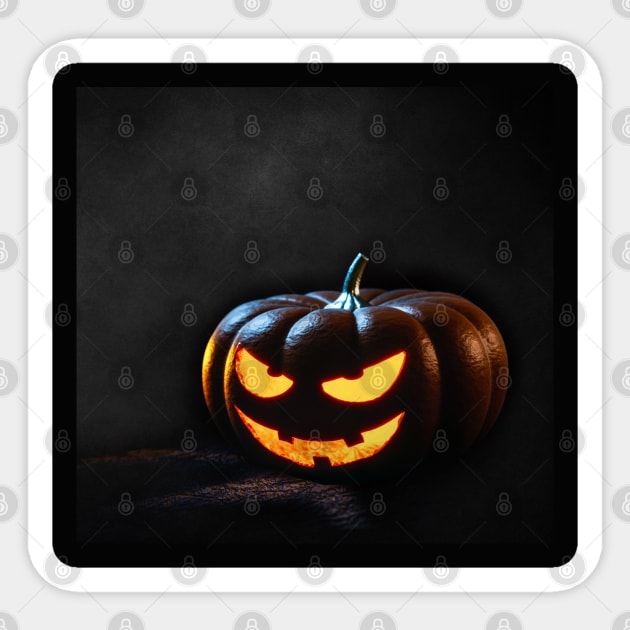 Halloween Pumpkin Sticker by strong chinese girl